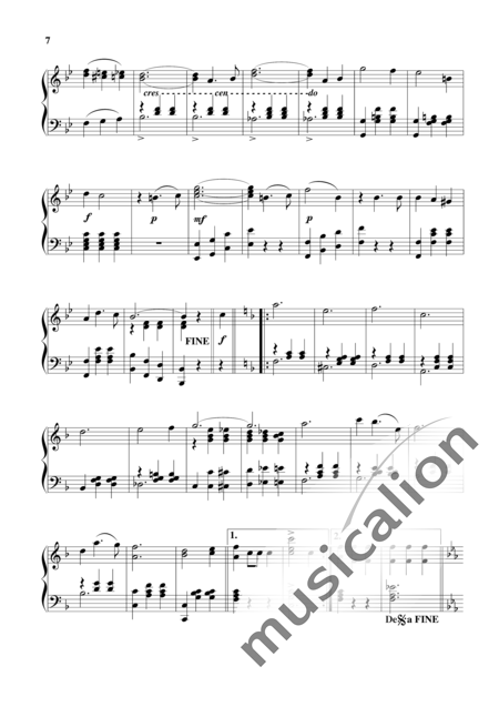 Waldteufel, Emile: Autograph Walzer - Klavier:7