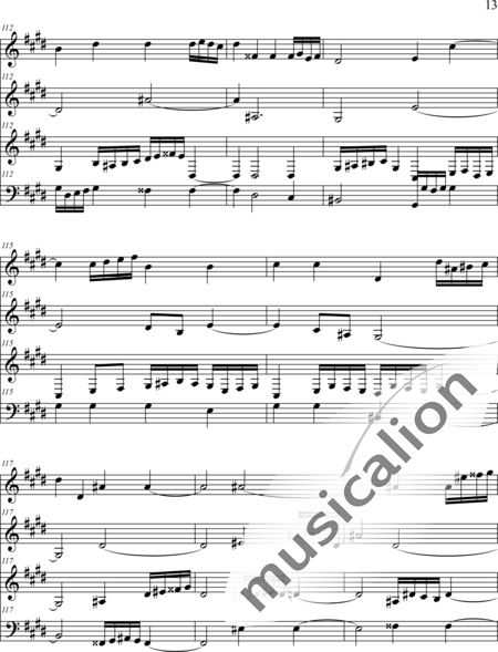 Weidner, Herb: Das letzte Lied - Violin 3+Violoncello:13
