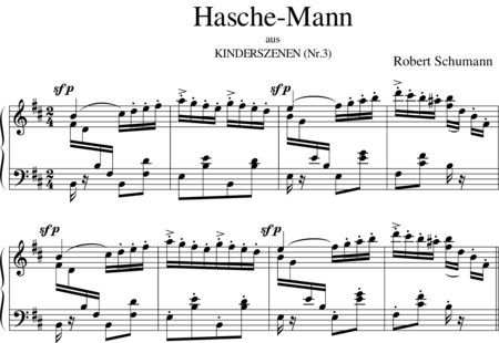 Schumann, Robert: Haschemann - Piano:0
