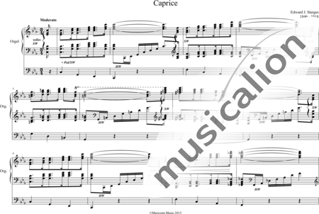 Sturges, Edward J.: Caprice - Órgano:0