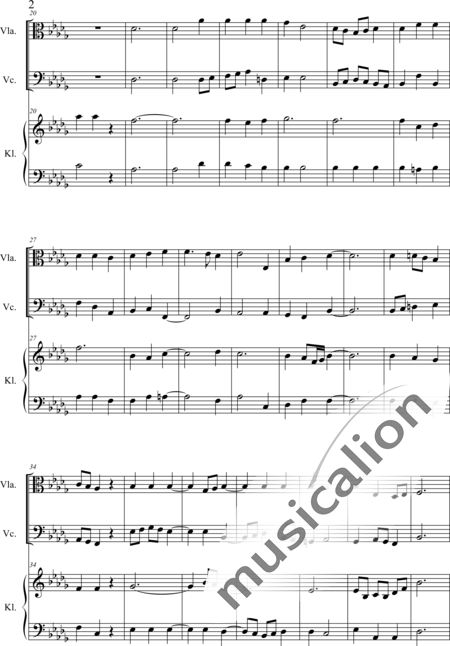 Weidner, Herb: Licht ins Dunkel - Viola+Kl+Vc:2