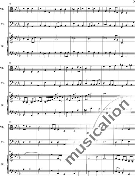 Weidner, Herb: Licht ins Dunkel - Viola+Kl+Vc:5