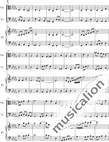 Weidner, Herb: Licht ins Dunkel - Viola+Kl+Vc:6
