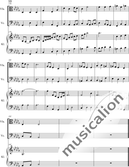 Weidner, Herb: Licht ins Dunkel - Viola+Kl+Vc:10