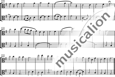 Praetorius, Michael
: In dulci jubilo (arreglo) - Viola 2:2