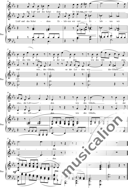 Rubinstein, Anton: Duett Beim Scheiden - Solo>Sop/Alt+Kl:3