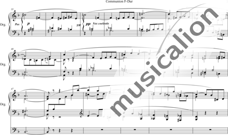 Faulkes, William: Communion F-Dur - Orgel>mPed:2