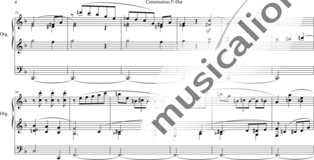 Faulkes, William: Communion F-Dur - Orgel>mPed:3