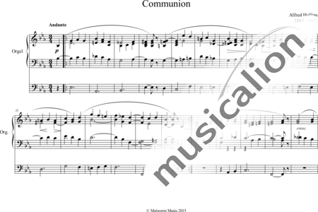 Hollins, Alfred: Communion - Orgel:0