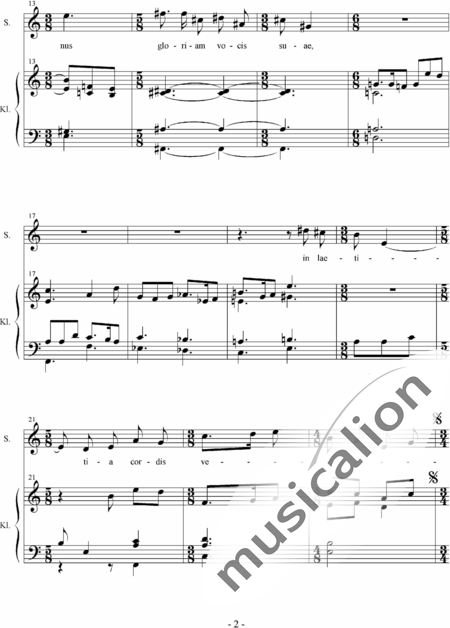 Pieper, Andreas: Adventgesang: Populus Sion - Solo>Sop+Orgel:2