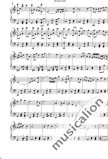 Weidner, Herb: Im Seewind - Klavier:4