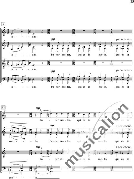 Heymann, Hans Werner: Invocation (Lord's Prayer) - Across The Heavens Number Three - Choir>SAATBB:1