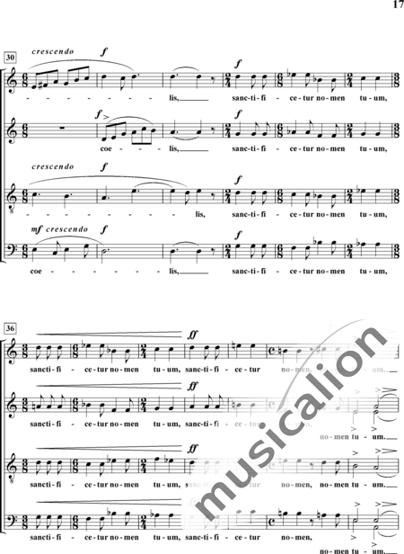 Heymann, Hans Werner: Invocation (Lord's Prayer) - Across The Heavens Number Three - Choir>SAATBB:3