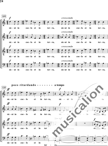Heymann, Hans Werner: Invocation (Lord's Prayer) - Across The Heavens Number Three - Choir>SAATBB:10