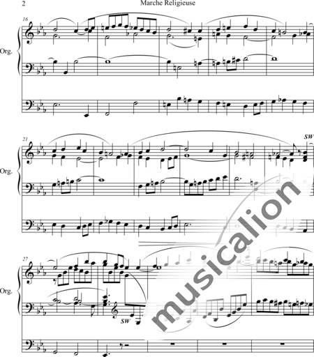 Gigout, Eugène
: Religious Procession - Órgano>cPed:2