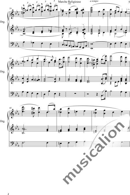 Gigout, Eugène
: Religious Procession - Órgano>cPed:5