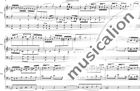Gigout, Eugène: Interludium F-Dur - Orgel>mPed:3