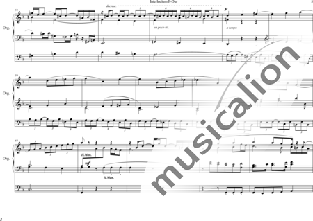 Gigout, Eugène: Interludium F-Dur - Orgel>mPed:4
