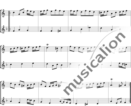 Purcell, Henry: Hornpipe II - Flöte 2:1