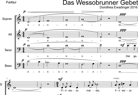 Ewadinger, Dorothea: Diabelli-Contest 2016 - Chor>SATB:0