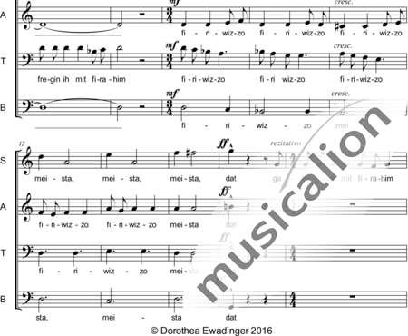 Ewadinger, Dorothea: Diabelli-Contest 2016 - Chor>SATB:1