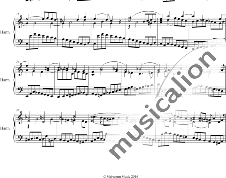 Berlioz, Hector: Toccata C-Dur für Harmonium oder Orgel - Órgano:1
