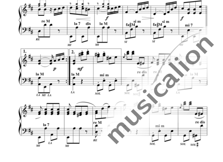 Strauss, Johann: Sinfonia da Camera 1. Satz - Akkordeon:1