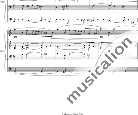 Widor, Charles-Marie : Symphonie Romane III. Cantilene - Orgel>mPed:1