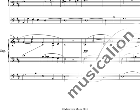 Paraire, Saturnin: Elevation D-Dur - Orgel>mPed:1