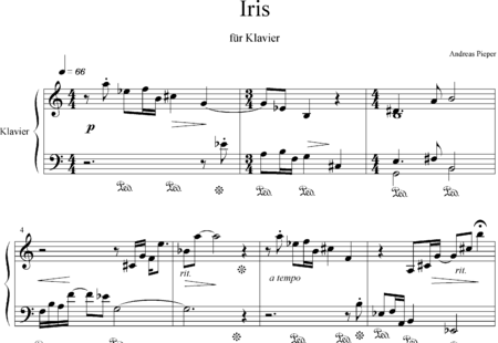 Pieper, Andreas: Iris - Piano:0