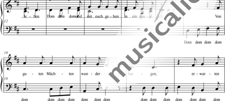 Thierack, Johannes: Von guten Mächten EG 65 (By Gracious Powers) - Choir>SAB:1