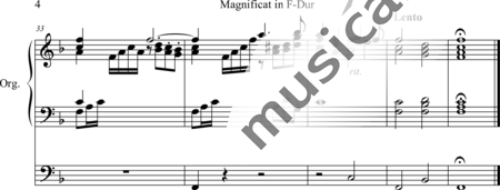 Claussmann, Aloys: Magnificat F-major - Organ>wped:4