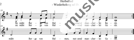 Thierack, Johannes: Herbstlied - Chor>SAA:2