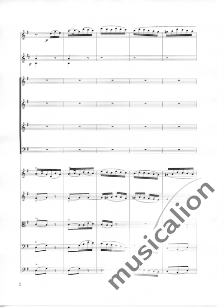 Führer, Robert: Weihnachts-Lied (Stille Nacht)-Christmas Song-Silent Night - Solo>sop+Choir>SATB+Fl+HnF2+[Vln2+Vla+Vlc+Db]:2