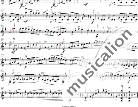 Wohlfahrt, Franz: Etüde Nr. 33 - Violine:1