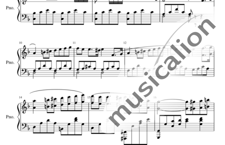 Bendel, Franz: Ricordanza - Klavier:1