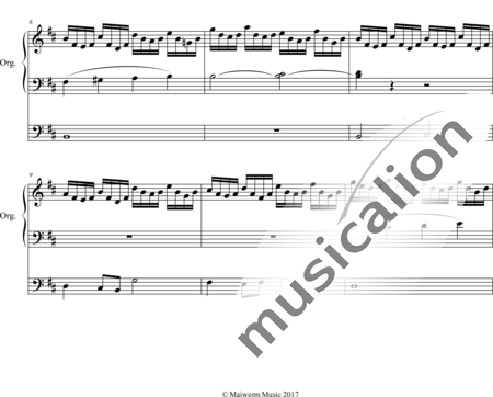 Whitlock, Percy: Toccata (aus der Plymouth Suite) - Orgel>mPed:1