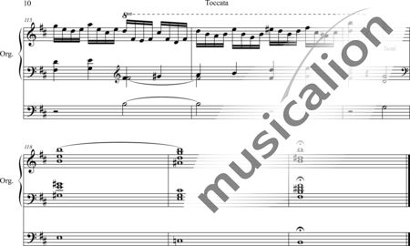 Whitlock, Percy: Toccata (aus der Plymouth Suite) - Orgel>mPed:10