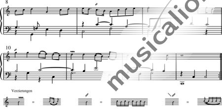Purcell, Henry: Drei Märsche in C-Dur - Klavier:3