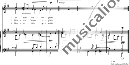 Reger, Max: Dir, o schönste Himmelsblüte (Marienlied 1) - Solo>alt+Piano:3