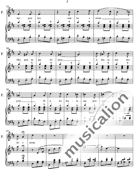 Offenbach, Jacques
: Duo Fantasio - Solo>sop2+Piano:5
