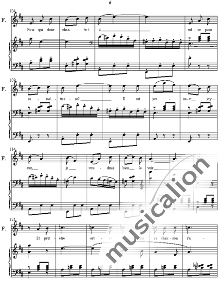 Offenbach, Jacques
: Duo Fantasio - Solo>sop2+Piano:6
