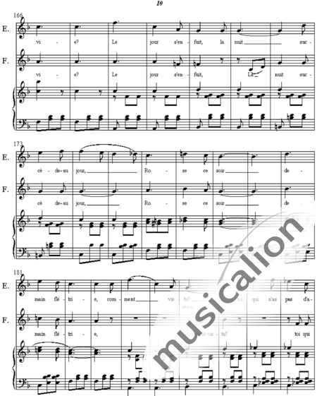 Offenbach, Jacques
: Duo Fantasio - Solo>sop2+Piano:10