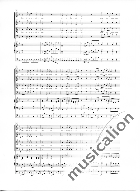 Mayrhofer, Christian: Gloria - Chor>SATB+Org+Vc:2