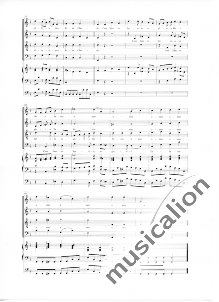 Mayrhofer, Christian: Gloria - Chor>SATB+Org+Vc:5