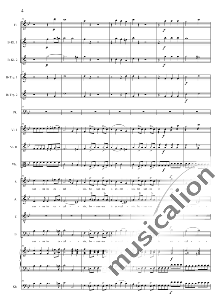 Bühler, Franz
: Mass No. IV: Benedictus - Solo>sop/alto/Ten/bajo+Coro>SATB+[Fl+Clar2]+Trp2+Tp+Org+[Vl2+Vla+Cb]:4