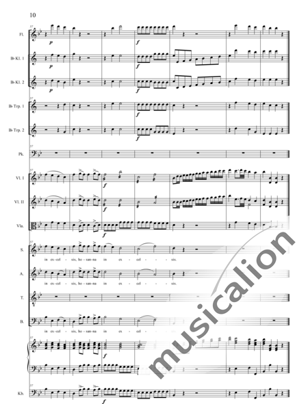 Bühler, Franz
: Mass No. IV: Benedictus - Solo>sop/alto/Ten/bajo+Coro>SATB+[Fl+Clar2]+Trp2+Tp+Org+[Vl2+Vla+Cb]:10