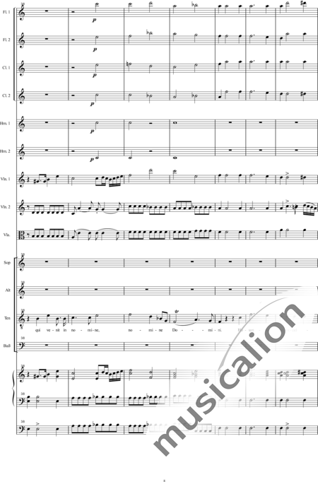 Bühler, Franz
: Missa: Benedictus - Solo>Ten+Coro>SATB+[Fl2+Clar2]+Cr2+OrgcP+[Vl2+Vla]:8