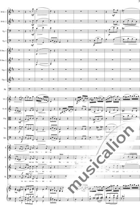 Brosig, Moritz
: Dritte Messe: Benedictus - Solo>sop/alto/Ten/bajo+Coro>SATB+Clarinete  2+Corno +Fg2+[Cr+Trp2]+Tp+Org+[Vl2+Vla+Vc+Cb]:3