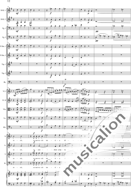 Brosig, Moritz
: Dritte Messe: Credo - Solo>sop/alto/Ten/bajo+Coro>SATB+Viola+Violoncello+Contrabajo+[Clar2+Fg2]+[Cr2+Trp2]+Tp+Org+Vl2:12